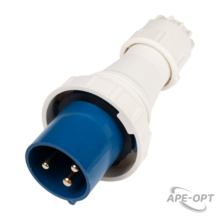 Изображения товара Силовой разъем PPC 033 2Р+РЕ 63А 220В IP67 | .5072398 | Jazzway