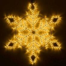 Изображения товара Фигура ARD-SNOWFLAKE-M9-900x900-360LED Warm (230V, 22W) (Ardecoled, IP65) | 034257 | Arlight