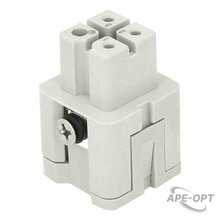 Изображения товара Розетка OptiLink HDC-HA-3-10-FS-(0,14-2,5)-250V | 366467 | КЭАЗ