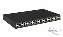 Изображения товара SW-64822(700W) - PoE коммутатор Fast Ethernet на 48 RJ45 + 2 Combo uplink портов