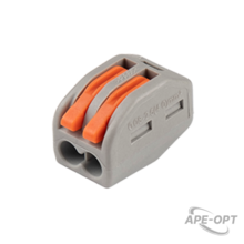 Изображения товара Клемма монтажная рычажного соединения PTC-2P 222-412 450V 32A 0,08-2,5(4.0)mm2 /50 шт./ |5050792| Jazzway