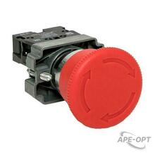 Изображения товара Кнопка BS542 поворотная красная грибок NC IP65 PROxima | xb2-bs542-65 | EKF