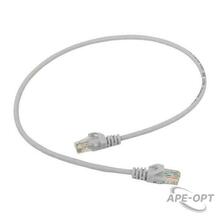 Изображения товара Патч-корд TERACOM PRO Cat.5E неэкранированный UTP оболочка PVC серый (0,5м) | TRP-5EUTP-PVC-05M-GY | EKF