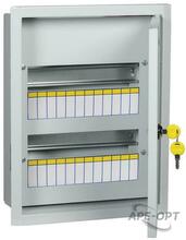 Изображения товара TITAN 3 Корпус металлический ЩРв-24 (395х310х120) IP31 | MKM14-V-24-30-T | IEK