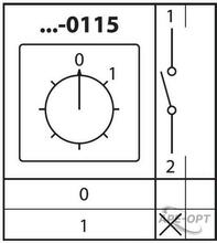 Изображения товара Кулачковый переключатель КПУ11-25/0115 | SQ0715-0063 | TDM