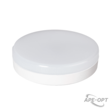 Изображения товара Лампа светодиодная LED 12Вт GX53 220В 5000К PLED-GX53 таблетка (плоский цилиндр) | 1029096 | Jazzway
