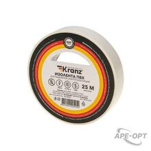 Изображения товара Изолента ПВХ 0.13х15 мм, 25 м, белая | KR-09-2101 | Kranz