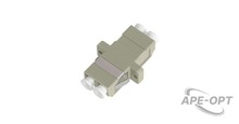 Изображения товара NMF-OA2MM-LCU-LCU-2 - Оптический адаптер, MM 50/125, LC/UPC-LC/UPC, двойной, 2 шт.
