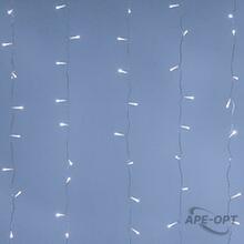 Изображения товара Светодиодная гирлянда ARD-CURTAIN-HOME-1500x1500-CLEAR-144LED White (230V, 6W) | 024829 | Arlight