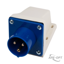 Изображения товара Силовой разъем PPC 513 2Р+РЕ 16А 220В IP44 | .5072817 | Jazzway