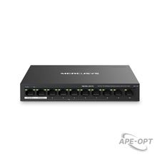 Изображения товара MS110P - 10-портовый настольный коммутатор с 8 портами PoE+