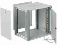 Изображения товара SYSMATRIX WP 6306.720 Шкаф телекоммуникационный настенный 19" 6U 600x350x315mm (ШхГхВ) дверь металл, цвет серый (RAL 7035/RAL7000)