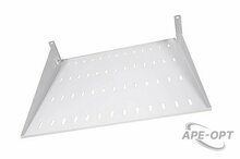 Изображения товара МС-40 - Полка перфорированная консольная 2U, глубина 400 мм ЦМО