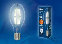 Изображения товара Лампа светодиодная промышленная LED-ED90-30W/DW/E40/CL GLP05TR LED мощная, прозр