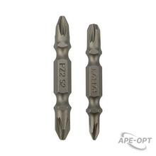 Изображения товара Мини-набор бит двусторонних KRANZ PZ2xPZ2, PZ1xPZ3-50 мм (2 шт./уп.) |KR-92-0453 | Kranz