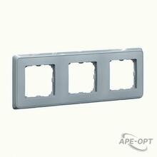 Изображения товара Cariva DIY Рамка 3 поста жемчужно-серый | 695986 | Legrand
