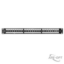 Изображения товара Патч-панель 19", 1U, CAT6A, 24 порта RJ45, экранированная | RN6APPF241 | DKC