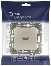 Изображения товара 14-3114-04 Розетка HDMI, IP20, Эра Elegance, шампань | Б0034335 | ЭРА