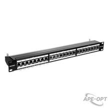 Изображения товара Патч-панель 19", 1U, CAT6A, 24 порта RJ45, экранированная | RN6APPF241 | DKC