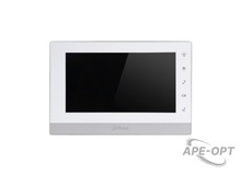 Изображения товара DHI-VTH1550CH-S2 - Монитор видеодомофона IP 7 дюймовый, белый.