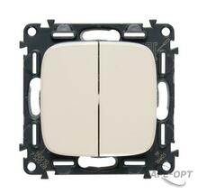 Изображения товара Valena ALLURE DIY Сл.кость Выключатель 2-х клавишный 10А 250В | 752805 | Legrand