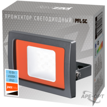 Изображения товара Прожектор светодиодный СДО PFL-SC 10Вт 6500К IP65 матовое стекло | 5004863 | Jazzway