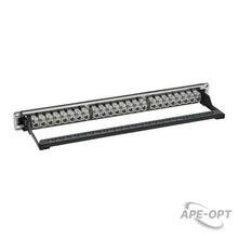 Изображения товара Патч-панель 19",1U,CAT5E, 24 модуля RJ45, экранированная | RN5PPF24 | DKC