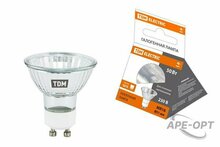 Изображения товара Лампа галогенная 50Вт 230В GU10 MR16 (JCDRC) | SQ0341-0011 | TDM