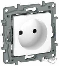Изображения товара Etika Белый Розетка без з/к с з/ш 16А | 6722341 | IEK