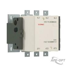 Изображения товара Магнитный контактор DSC115-3C00A230115А 55кВт (AC3) кат 220В AC | DSC115-3C00A230 | DKC