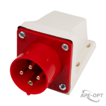Изображения товара Силовой разъем PPC 514 3Р+РЕ 16А 380В IP44 | .5072831 | Jazzway