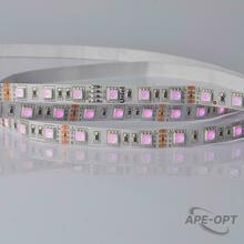 Изображения товара Лента светодиодная мультиколор ULS-5050-60LED/m-10mm-IP20-DC24V-14,4W/m-5M-RGB | 04932 | Uniel