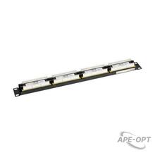Изображения товара Панель коммутационная 19" PRO, 1U, 24 порта, UTP, RJ-45, CAT 6 REXANT | 02-0234 | REXANT