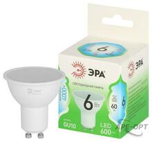 Изображения товара Лампа светодиодная GREEN LINE LED MR16-6W-840-GU10 GL GU10 6 Вт софит яркий белый свет | Б0067077 | ЭРА