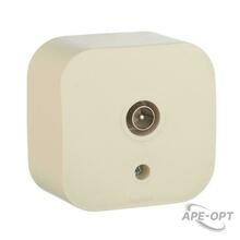 Изображения товара Quteo Слоновая кость Розетка TV | 782245 | Legrand