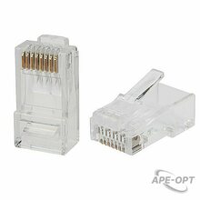 Изображения товара 05-1031-4 - Rexant Разъем RJ-45(8P8C) под витую пару, UTP, категория 6 (1 шт)