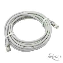 Изображения товара Патч-корд TERACOM PRO Cat.6 экранированный FTP оболочка LSZH серый (5,0м)|TRP-6FTP-LSH-5M-GY|EKF