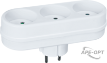 Изображения товара Разветвитель 94 697 NAD-L-3X-WH 3 гн