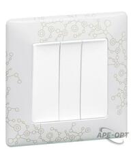 Изображения товара Valena ALLURE Белый Клавиша 3-ая | 755035 | Legrand