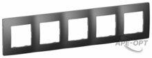 Изображения товара Etika Антрацит Рамка 5-ая | 6725851 | IEK