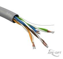 Изображения товара Кабель витая пара U/UTP 4x2x24 AWG Cat5e CCA PVC 100 м SIMPLE (6/180) | Б0044439 | ЭРА