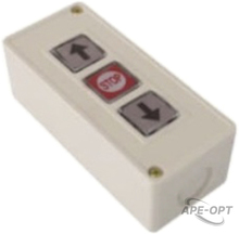 Изображения товара TRASSIR TR-P01Проводной пульт для управления турникетом или шлагбаумом TRASSIR габаритные размеры: 120х40х50 мм