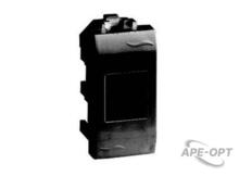 Изображения товара Brava черный розетка компьютерная RJ45 категория 5e экран