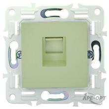 Изображения товара SKANDY Розетка компьютерная RJ45 кат.5E SK-K01M мятный | SK-K10-1-K06 | IEK