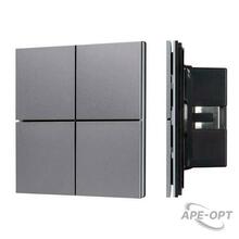 Изображения товара INTELLIGENT ARLIGHT Кнопочная панель KNX-304-23-IN Grey (BUS, Frameless) (IARL, IP20 Металл, 2 года) | 038366 | Arlight
