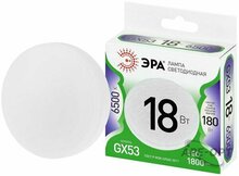 Изображения товара Лампа светодиодная GREEN LINE LED GX-18W-865-GX53 GL 18Вт таблетка холодный дневной свет GX53 | Б0071269 | ЭРА