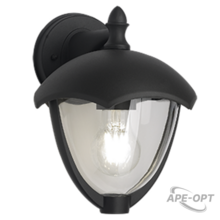 Изображения товара Светильник садово-парковый Aura на стену вниз 188*210*238mm, 170-240V / 50Hz, 1xE27, Max.60W, IP54 | GD028 | Gauss