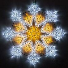 Изображения товара Фигура ARD-SNOWFLAKE-M12-900x900-576LED White/Warm (230V, 36W) (Ardecoled, IP65) | 034262 | Arlight