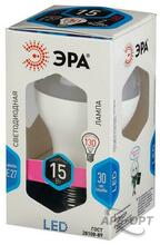 Изображения товара Лампа светодиодная LED 15Вт Е27 4000К СТАНДАРТ smd A60-15W-840-E27 | Б0033183 | ЭРА