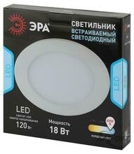 Изображения товара Светильник светодиодный круглый 18W 220V 6500K LED 1-18-6K/1 | Б0049553 | ЭРА